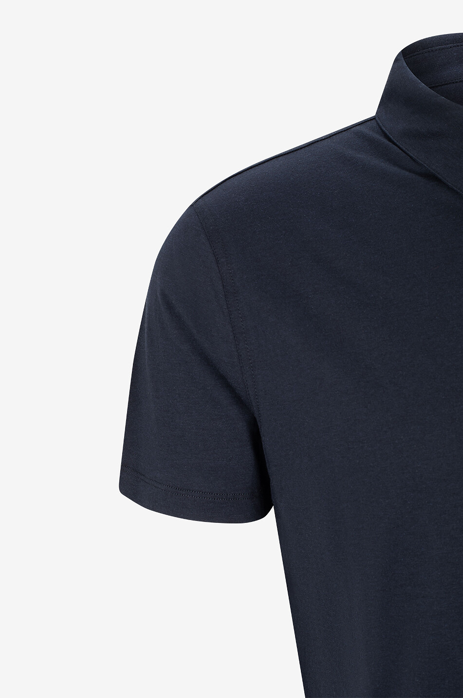 MAJESTIC FILATURES Polo en lyocell et coton biologique Homme BLEU FONCE 3