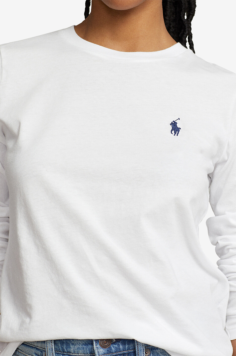 Pony lightweight jersey long sleeved T shirt POLO RALPH LAUREN Bongenie