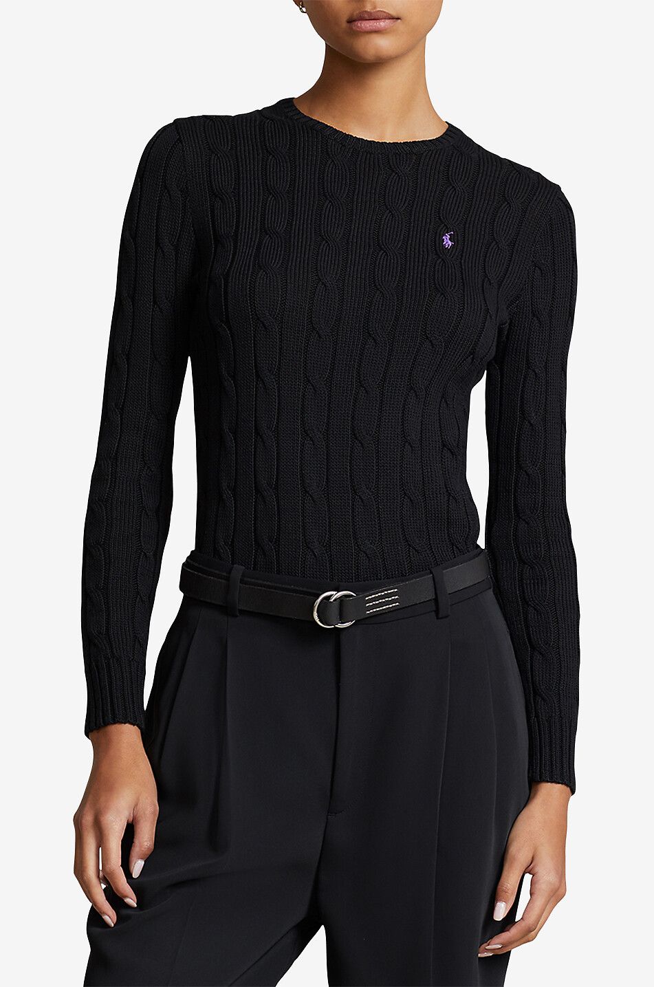 Ralph lauren knitted jumper womens online