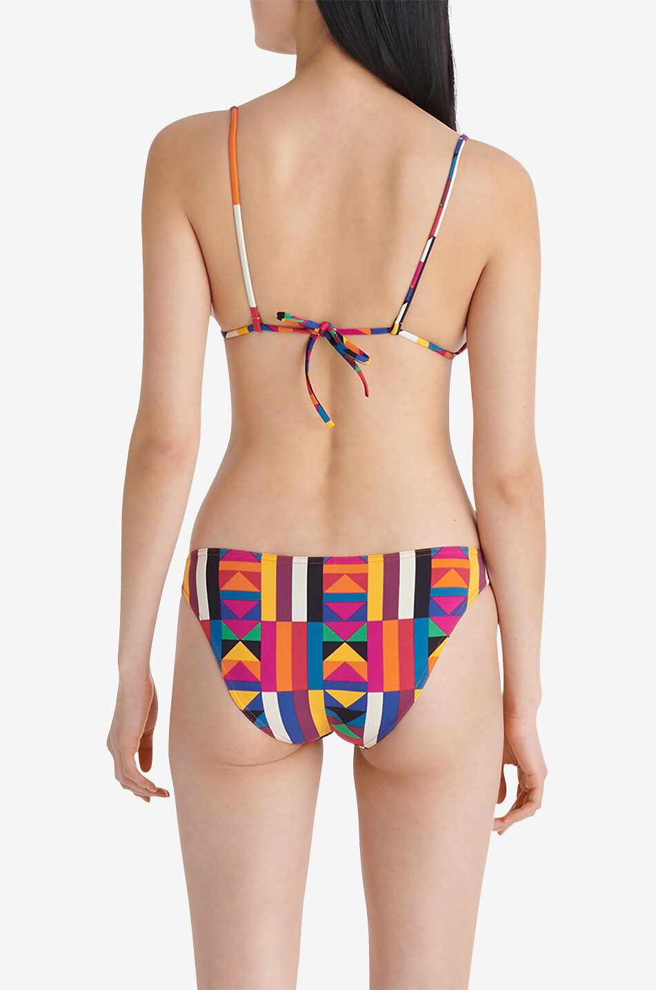ERES Space geometric triangle bikini top Women MULTI COLOURED 1 4