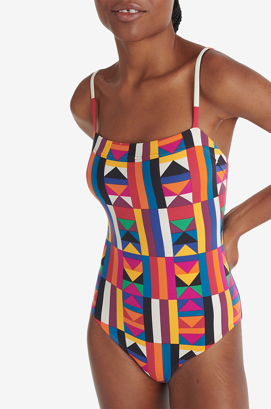 ERES Badeanzug mit Kaleidoskop-Print Colors Damen BUNT1 3