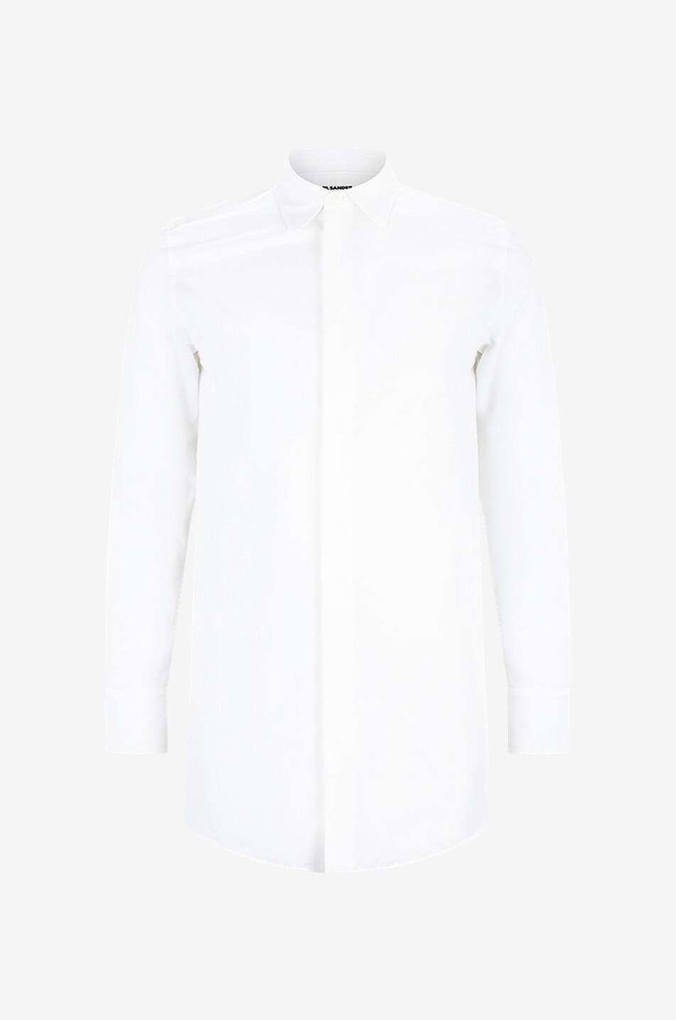 JIL SANDER Heavy Poplin organic cotton shirt Men WHITE 1