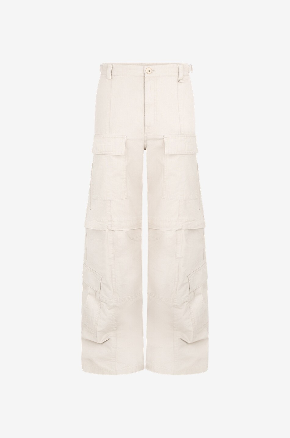 Pantalon cargo évasé en ripstop