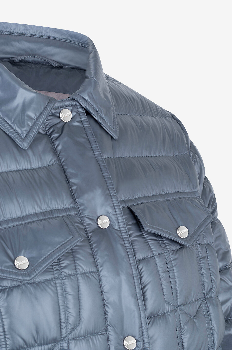 HERNO Gesteppte Nylonjacke Ultralight Resort Damen BLAU 7