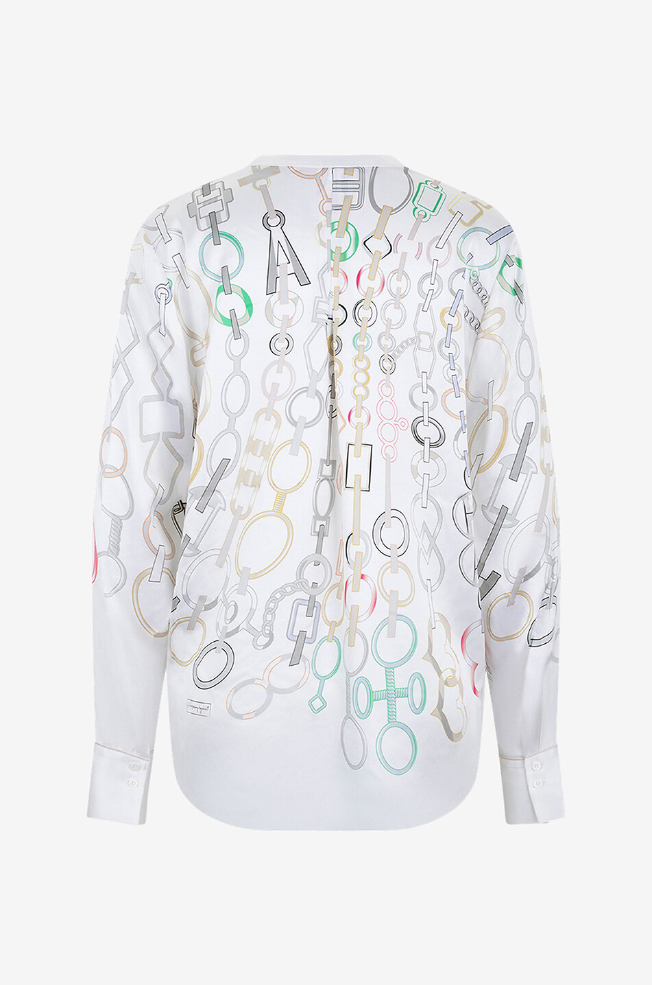 HERZEN'S ANGELEGENHE Bluse aus Seide mit Kettenprint Damen BUNT 2