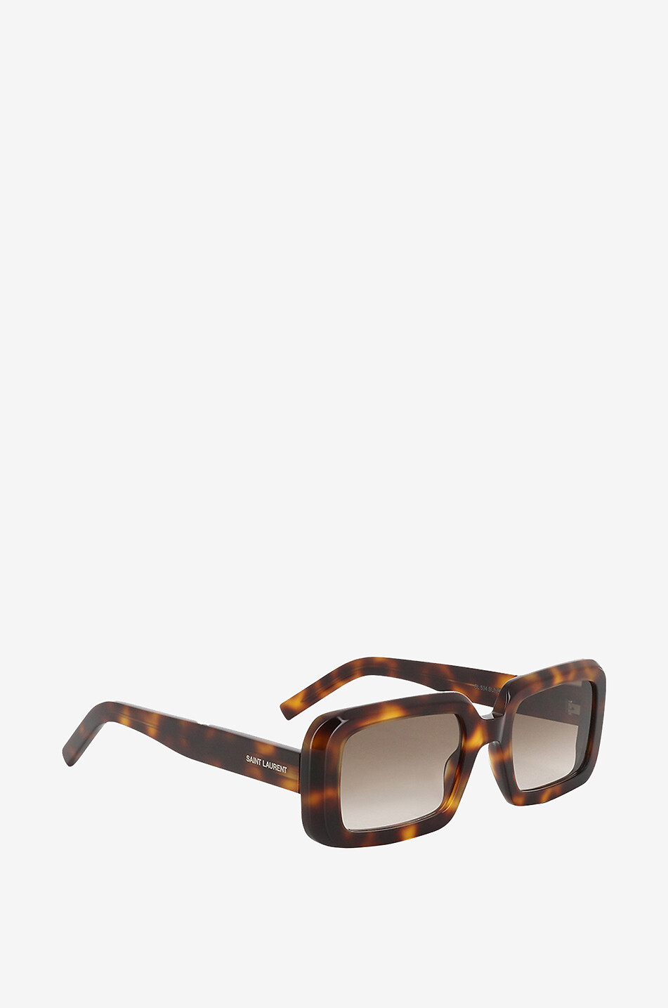 SAINT LAURENT PARIS Quadratsiche Sonnenbrille in Schildpatt-Optik SL 534 Sunrise Damen BRAUN 2