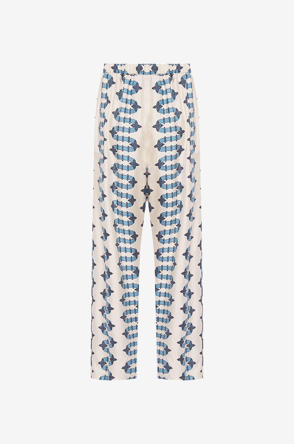 Pantalon en sergé de soie Drawstring Pants Scirocco