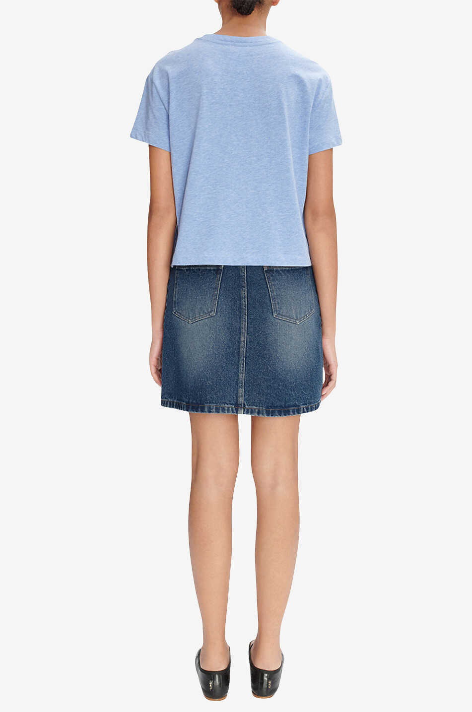 T-shirt boxy brodé Rue Madame