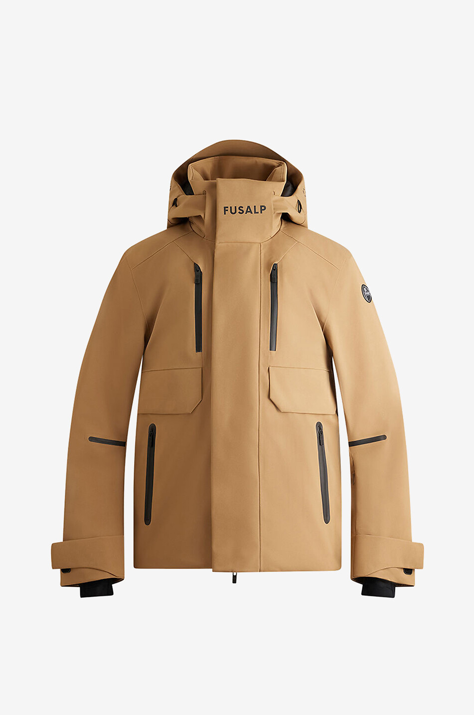 FUSALP Skijacke aus Stretch-Twill John Herren HELLBRAUN 1
