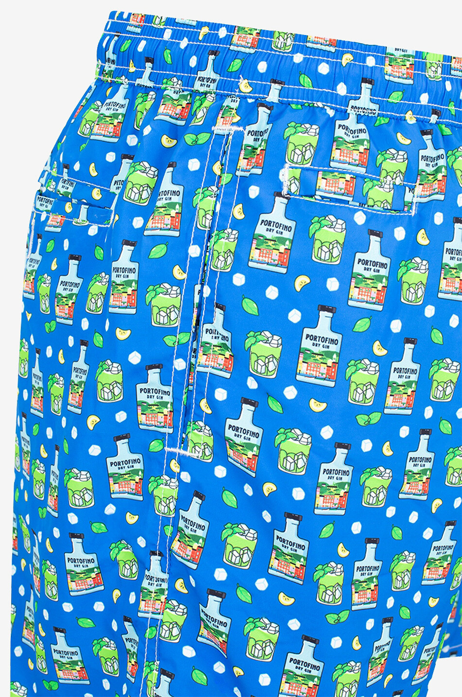 MC2 SAINT BARTH Badeshorts Lighting Micro Fantasy Portofino Mojito Herren BLAU 3