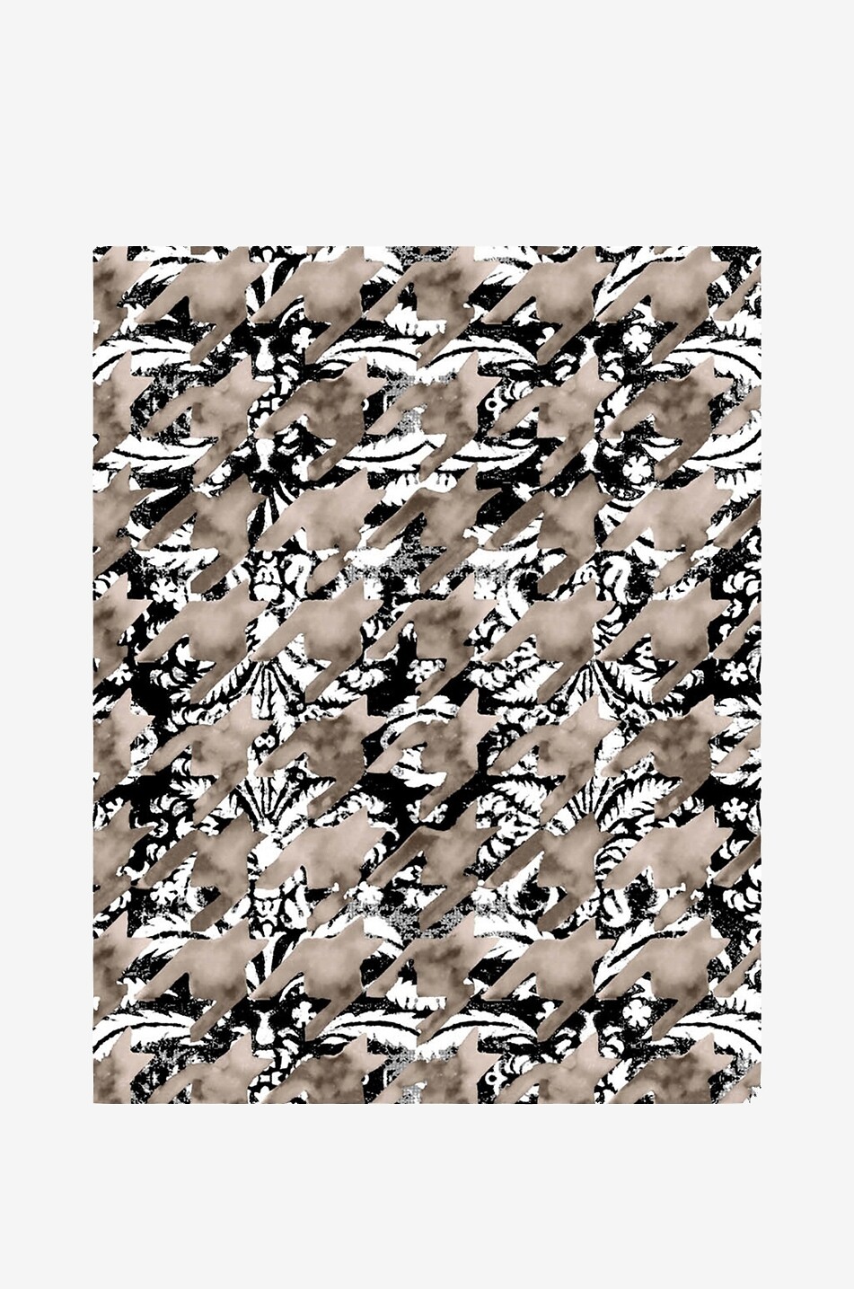 Étole à motifs baroques Lupo