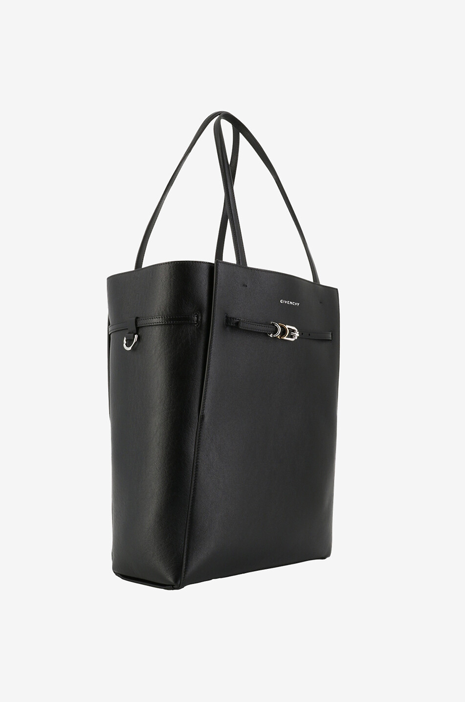 Shopper aus genarbtem Leder Voyou Medium N/S