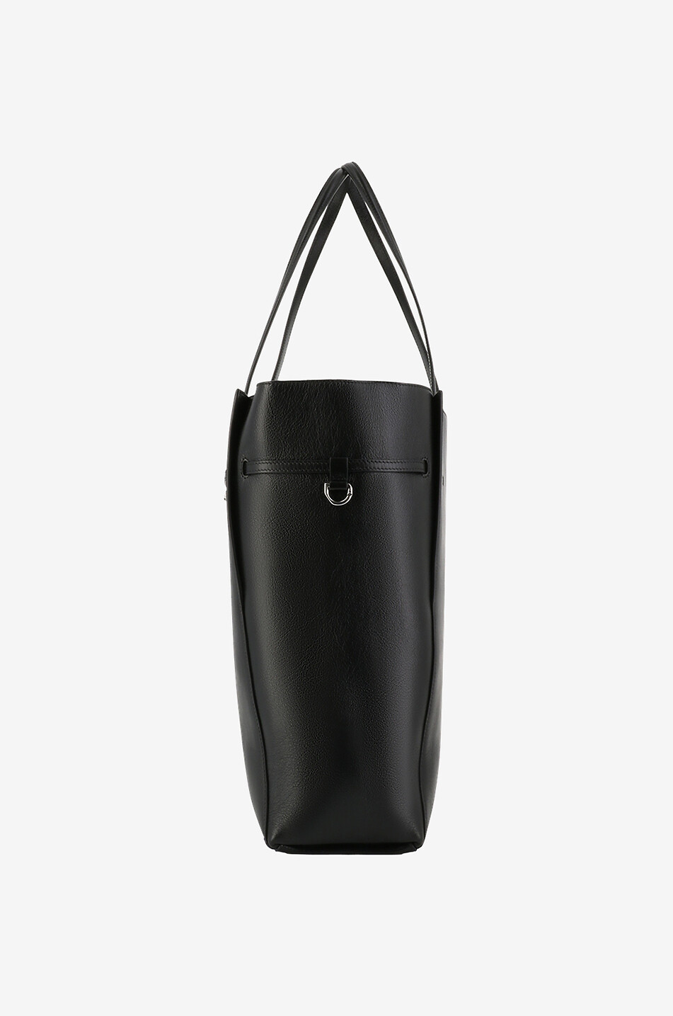 Shopper aus genarbtem Leder Voyou Medium N/S