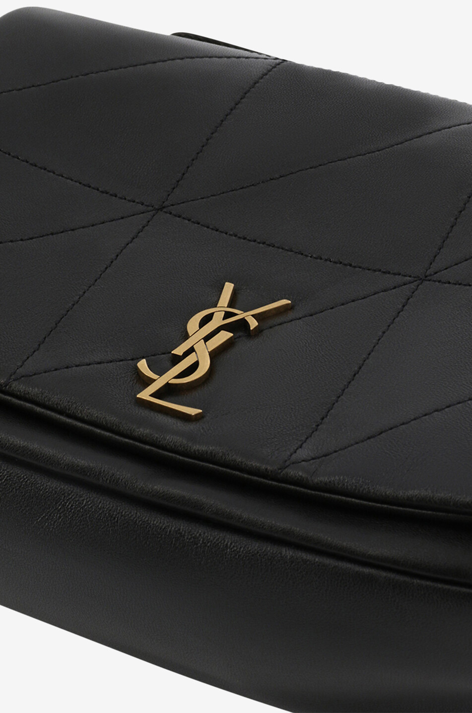 SAINT LAURENT PARIS Sac porté épaule en cuir nappa matelassé Jamie 4.3 Small Femme NOIR 5