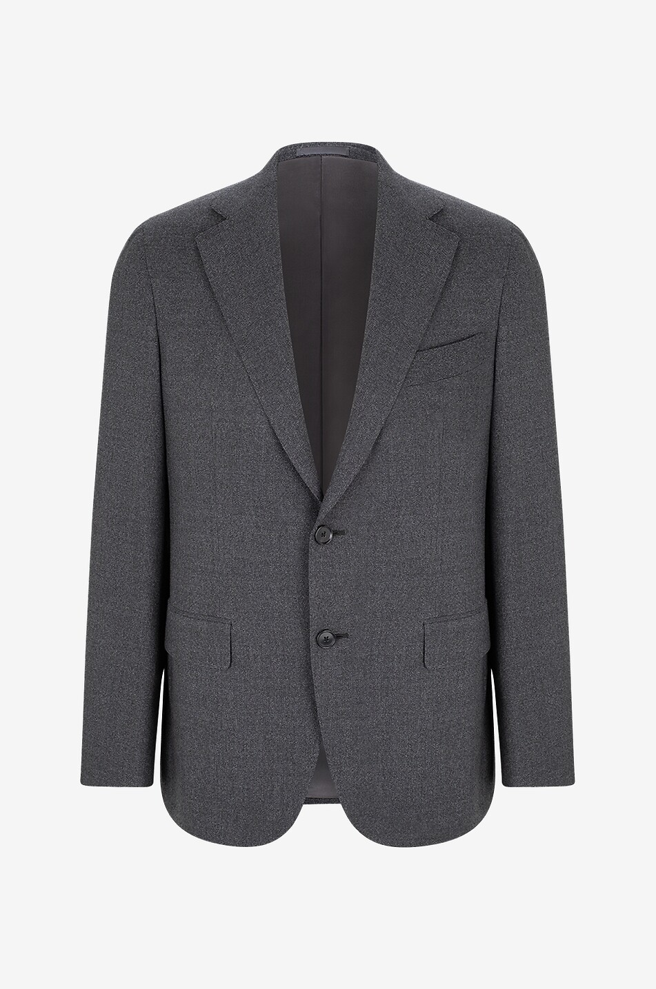 CARUSO Aida wool suit Men DARK GREY 1