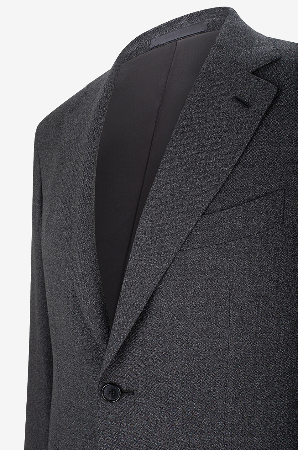 CARUSO Aida wool suit Men DARK GREY 3