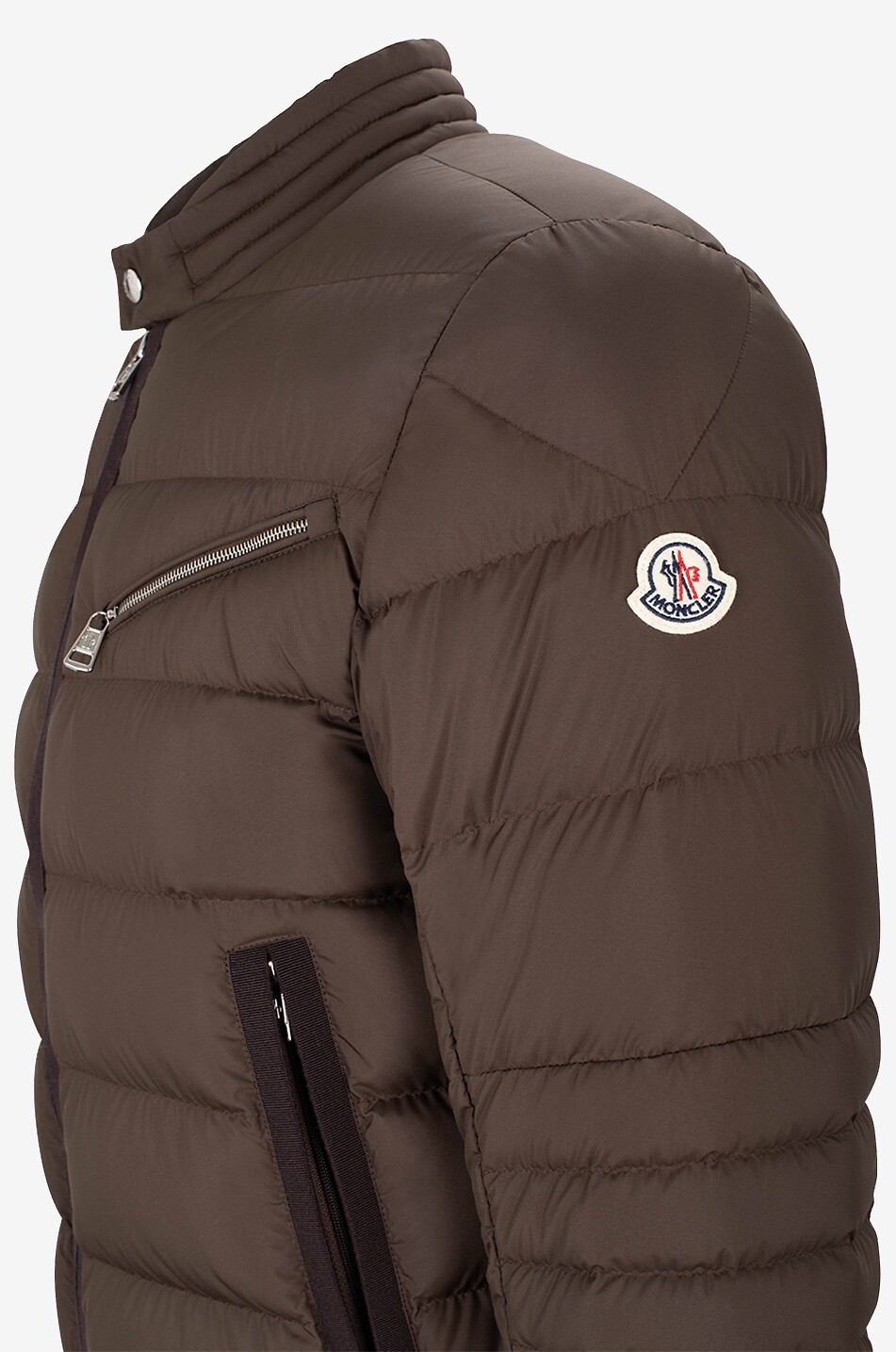 Doudoune moncler homme marron best sale