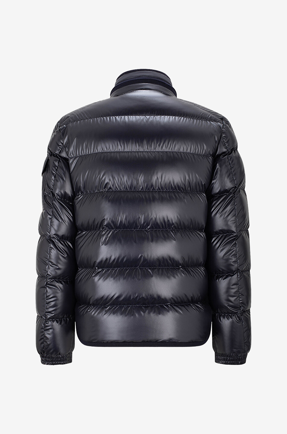 Ri-chi-me⭐ MONCLER SARCELLE Gourette lacquered short down jacket with stand-up collar