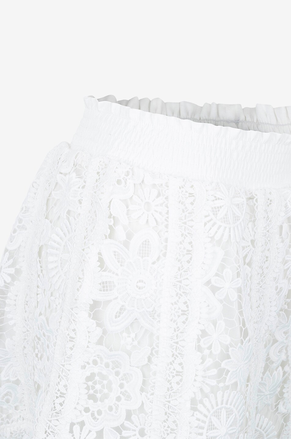 WAIMARI Shorts aus Klöppelspitze mit hoher Taille Molly Damen WEISS 3
