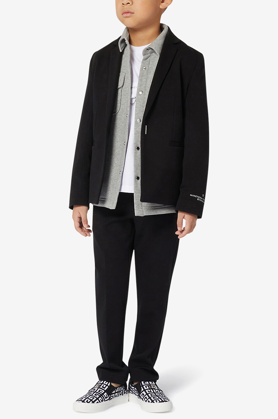 GIVENCHY Jungen-Sweat-Überhemd Givenchy Junge GRAU 5