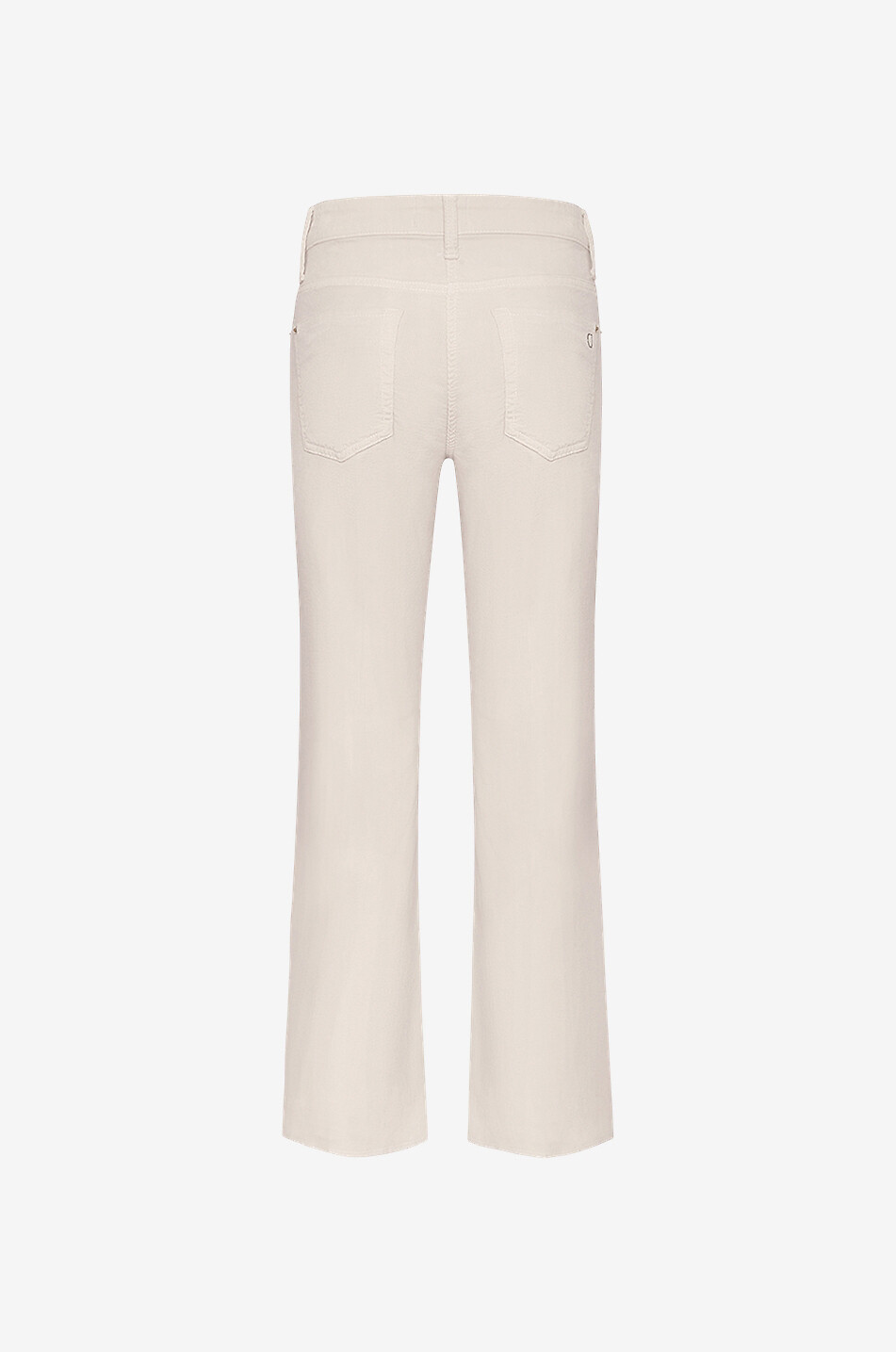 CAMBIO Ausgestellte verkürzte Cordhose Francesca Damen WEISS 2