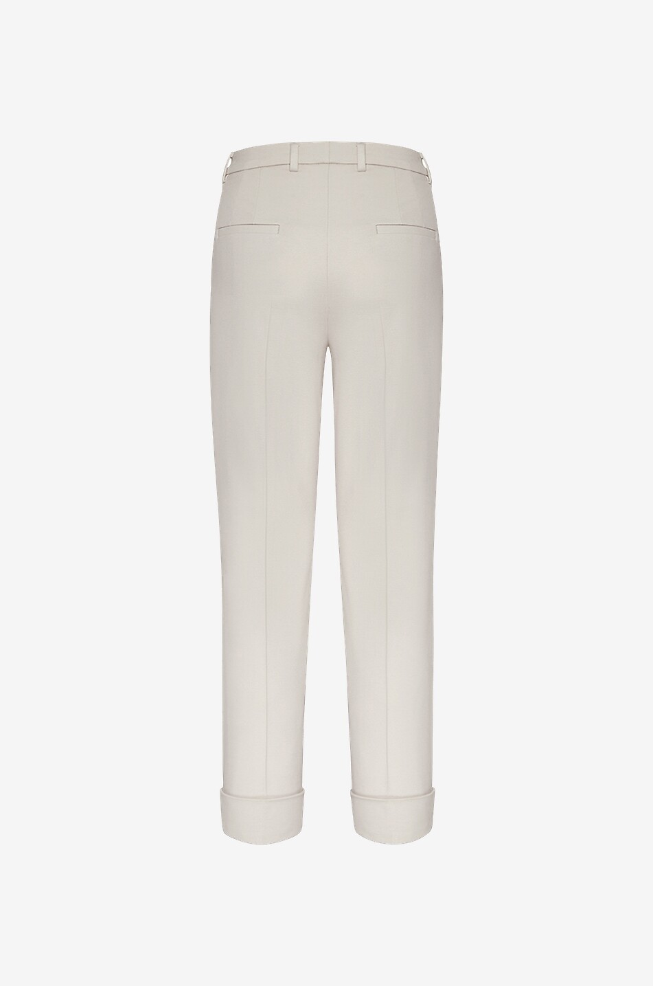 CAMBIO Zigarettenhose aus Punto Milano-Jersey Krystal Damen CREMEFARBEN 2