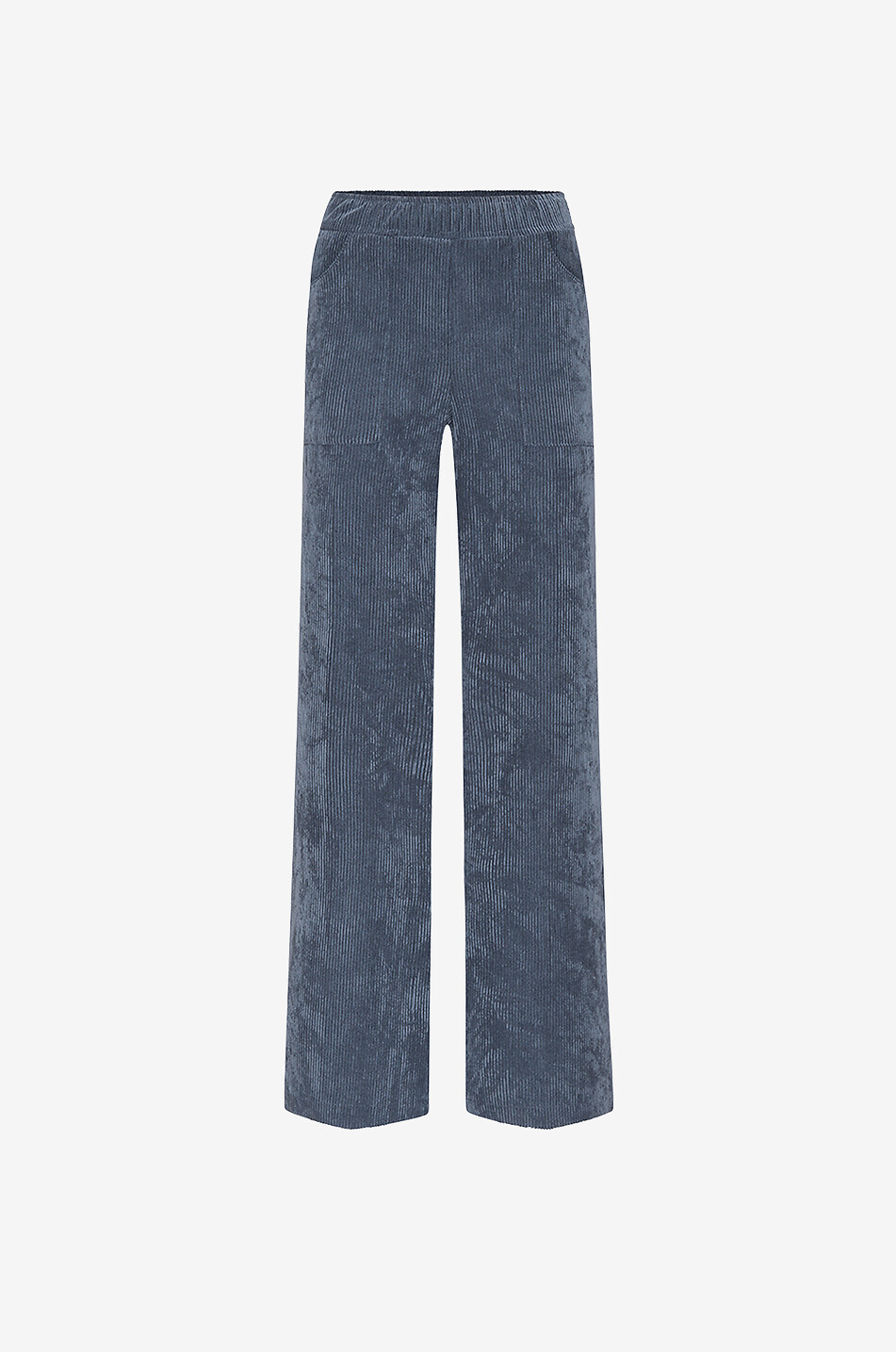 Hose mit weitem Bein aus Cord Ava