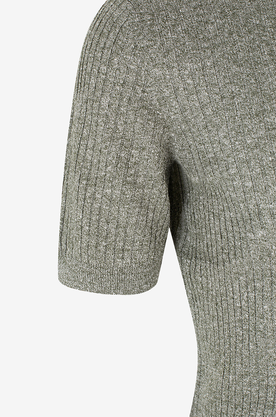 GRAN SASSO Polohemd aus Leinen und Baumwolle Herren MITTELGRÜN 3