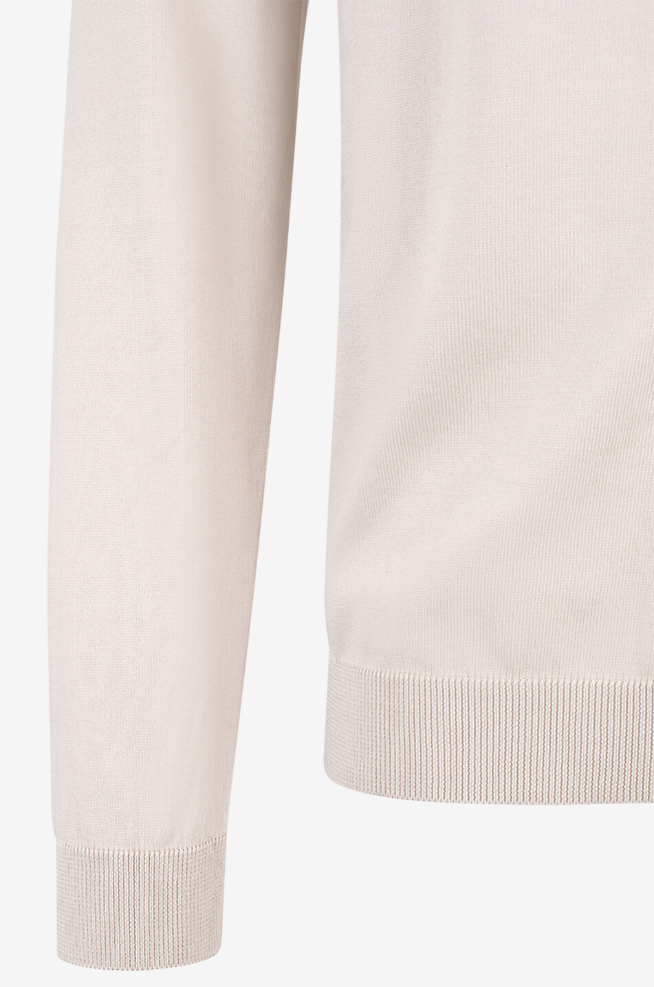 DANIELE FIESOLI Pullover mit Stehkragen und Zip aus Baumwolle Herren BEIGE 3
