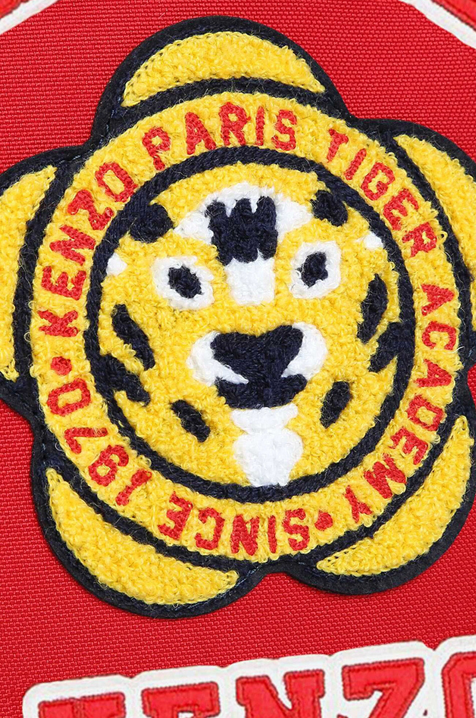 KENZO Sac à dos garçon en nylon Tiger Academy Garçon ROUGE 5