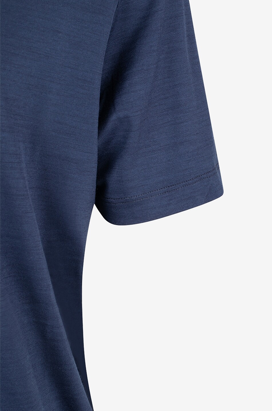 MAURIZIO BALDASSARI T-shirt en laine vierge Homme BLEU FONCE 3