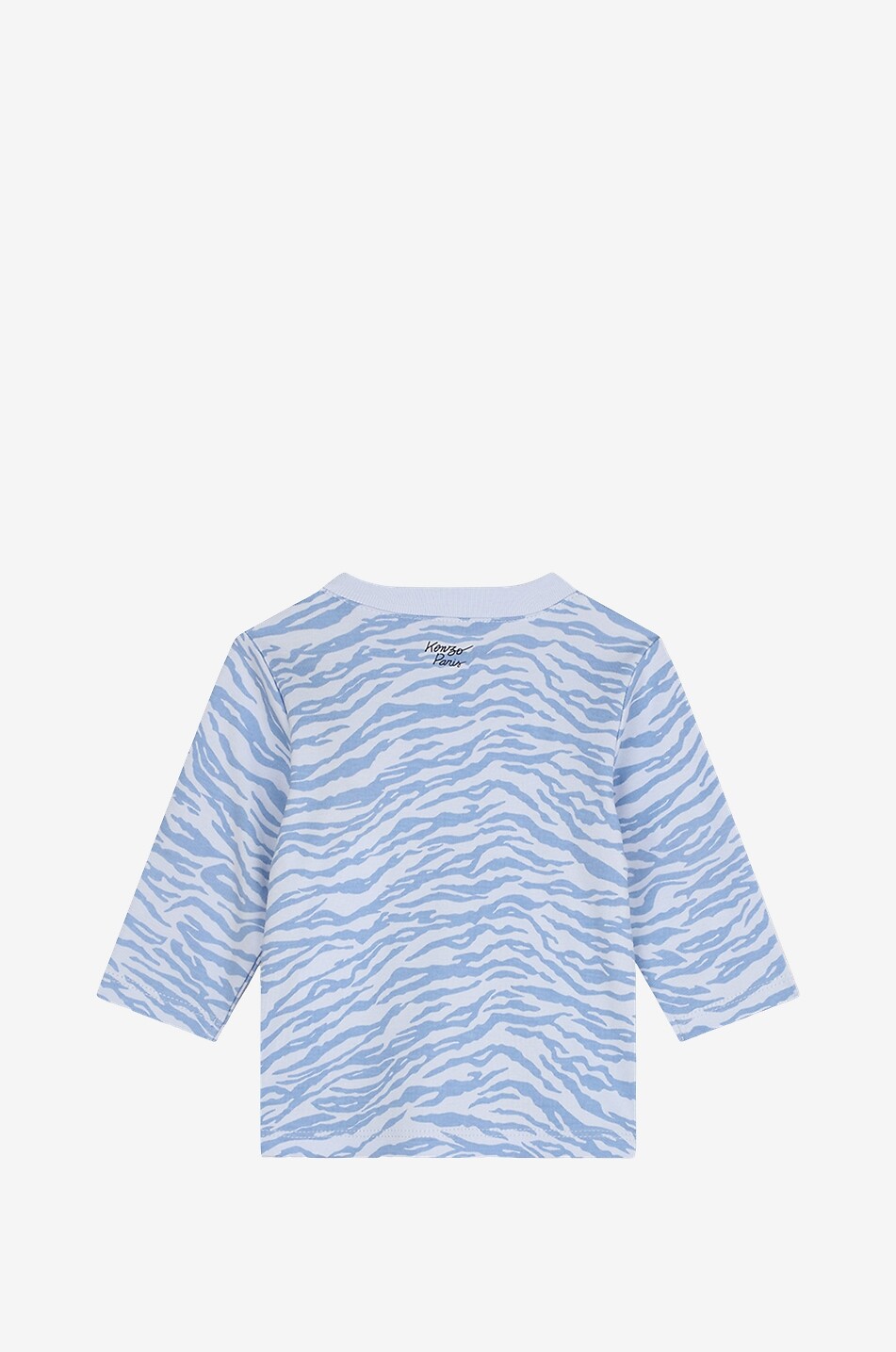 KENZO Ensemble salopette et T-shirt bébé Tiger Bébé BLEU CLAIR 4