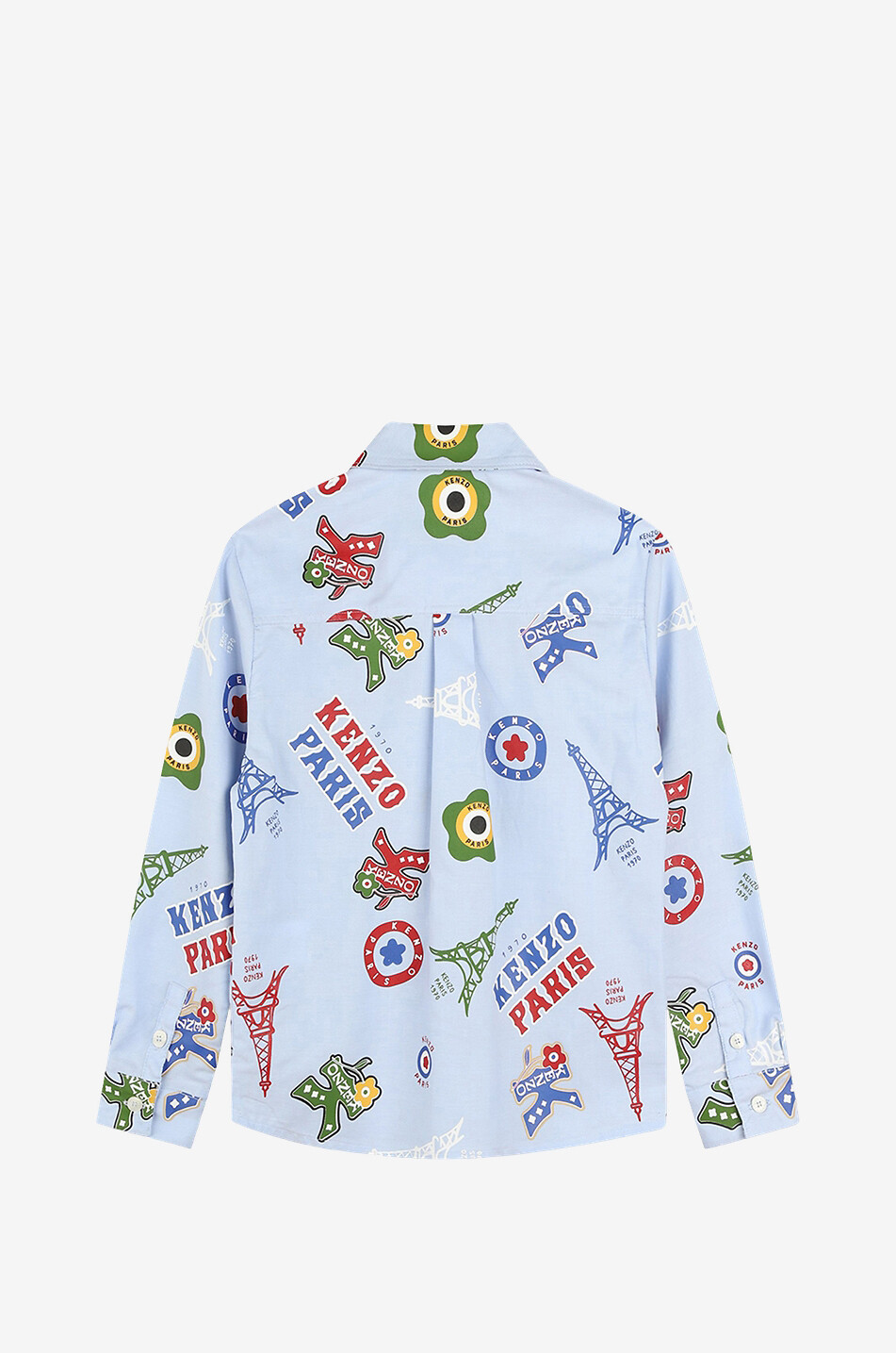 Chemise en oxford garçon Kenzo Paris Icons