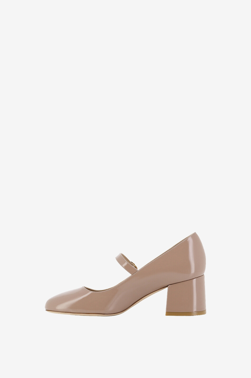 STUART WEITZMAN Stuart MJ 60 patent leather mary jane pumps Women BEIGE 3