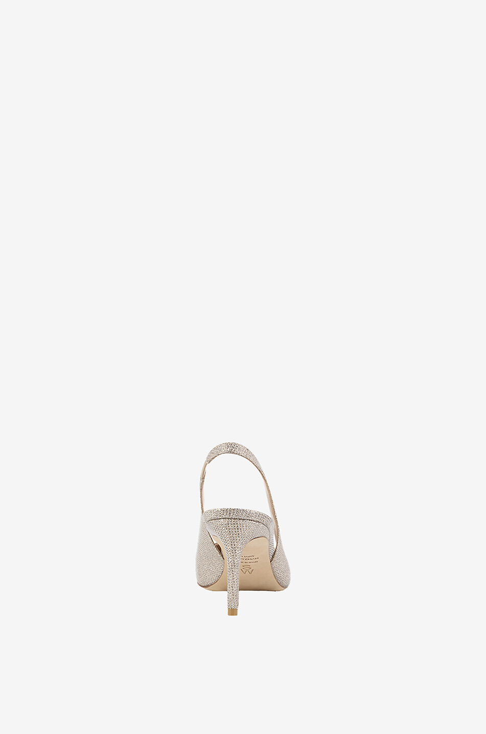Glitzernde Stoff-Slingback-Pumps Stuart 75