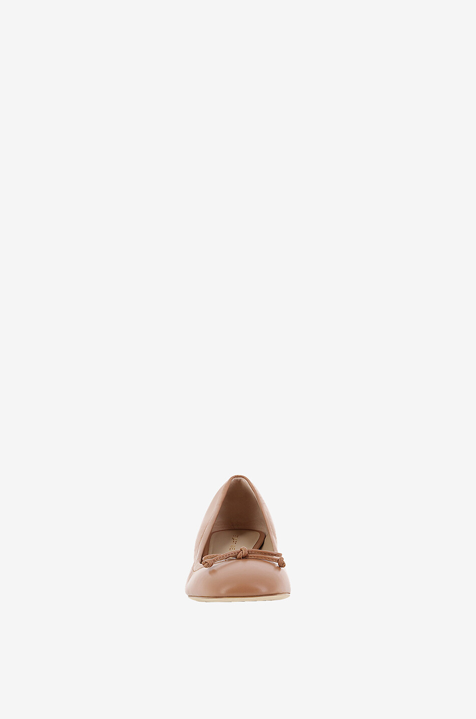 Nappaleder-Pumps mit Blockabsatz Bria Ballet Pump 35