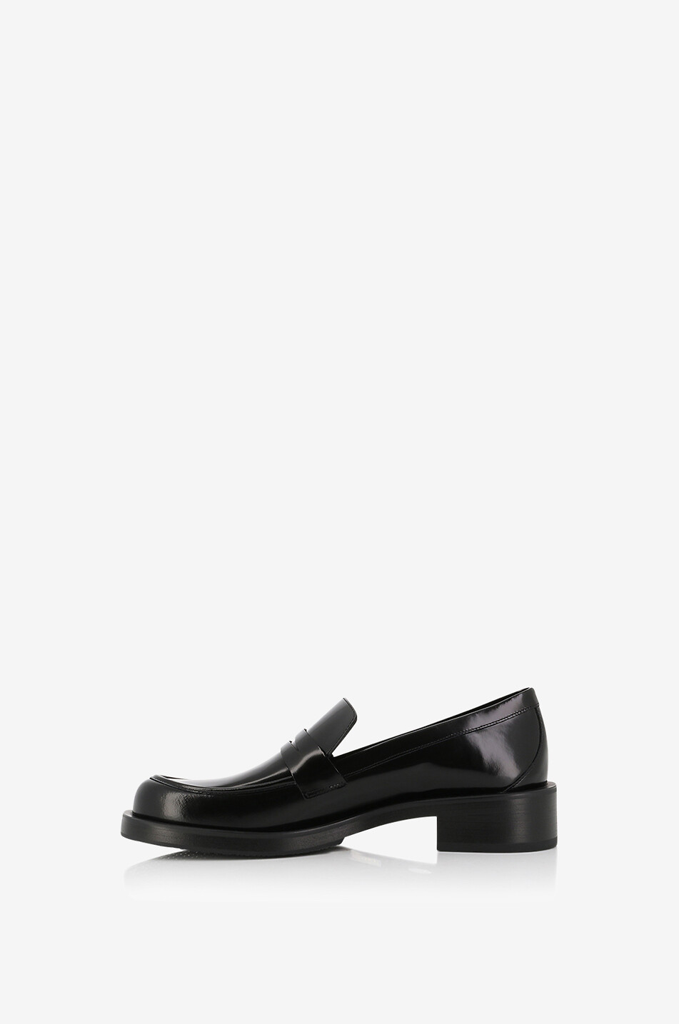 Mocassins en cuir verni à semelle épaisse Palmer Bold 25