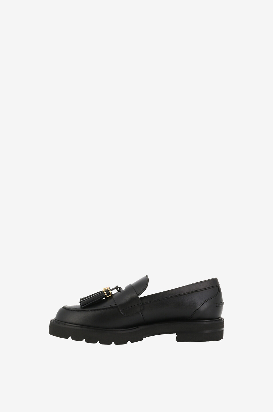 Glattledermokassins mit Quasten Parker Tassel 15