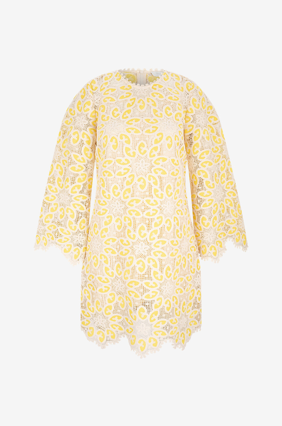 Ottie crochet lace mini dress