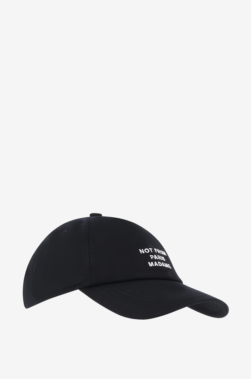 DROLE DE MONSIEUR La Casquette Slogan. cotton cap Men BLACK 2