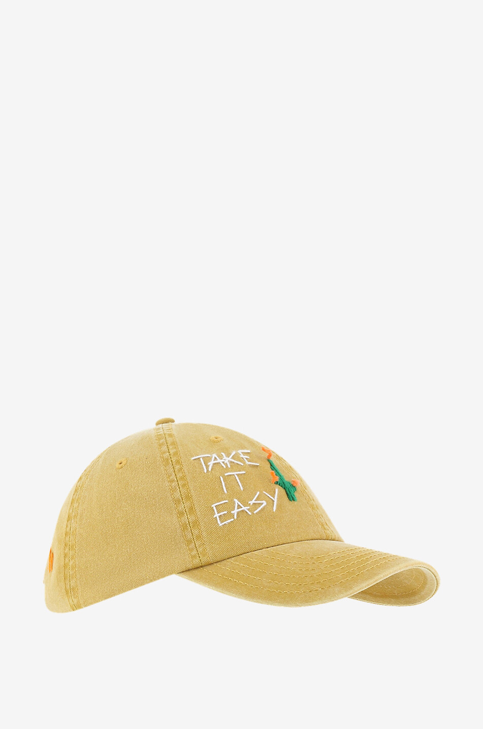 THE HAT GANG Kappe aus Baumwolle Take It Easy Damen GELB 2