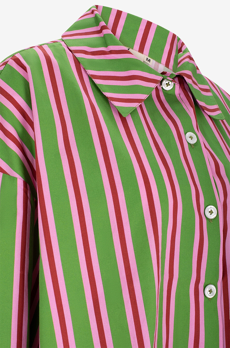 BALOU Oversize-Langarm-Hemd mit Print The Organic Shirt Damen BUNT 3
