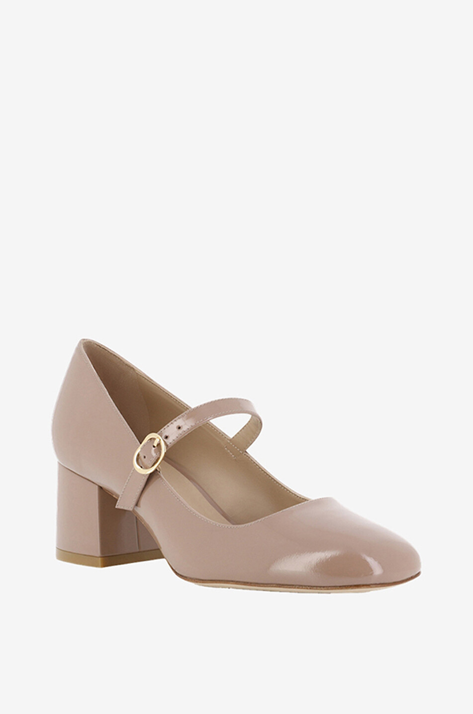 Babies en cuir verni Stuart MJ 60