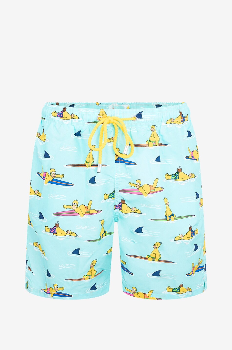 MC2 SAINT BARTH Badeshorts Gustavia Surfing Homer Herren HELLBLAU 1