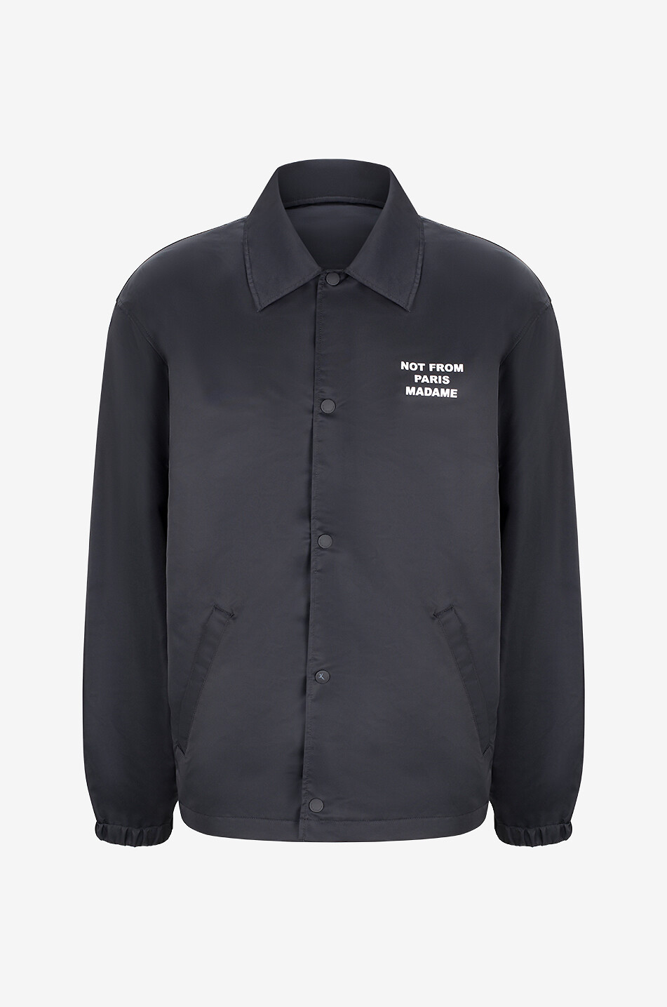 La Veste Slogan. nylon shirt jacket