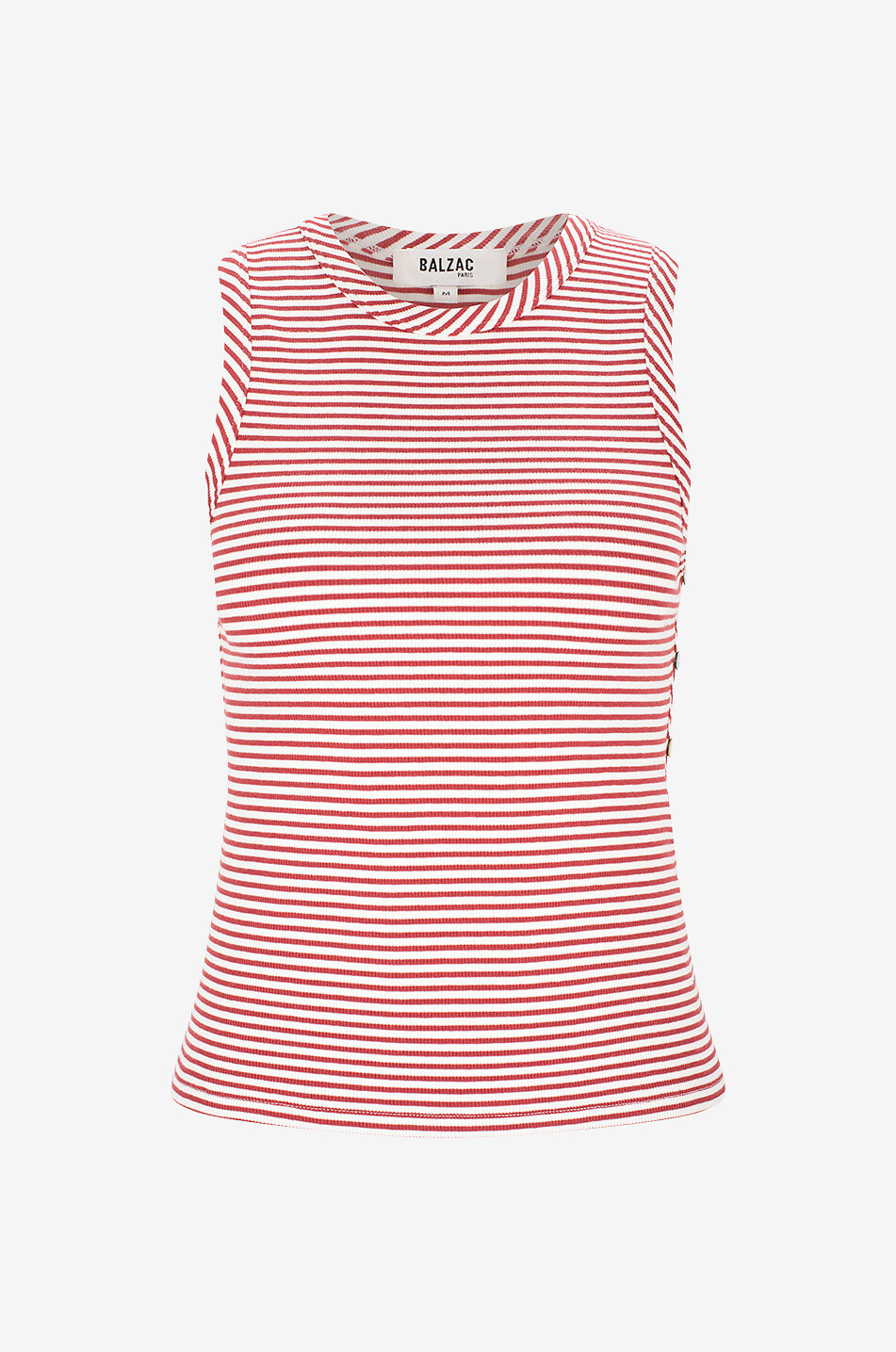 Gestreiftes Ripp-Tanktop Origan