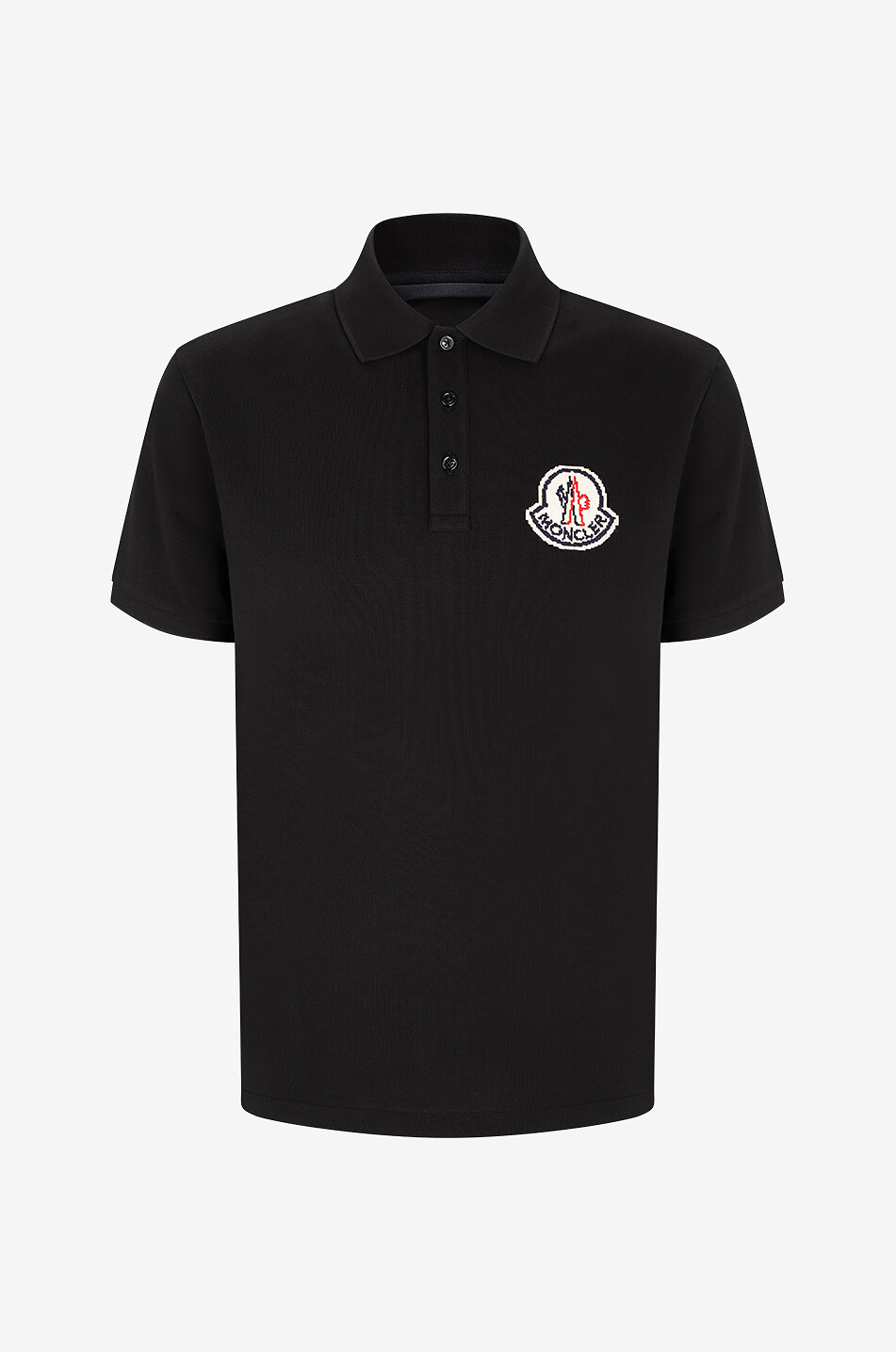 Cross-Stitch Logo short-sleeved slim-fit polo shirt