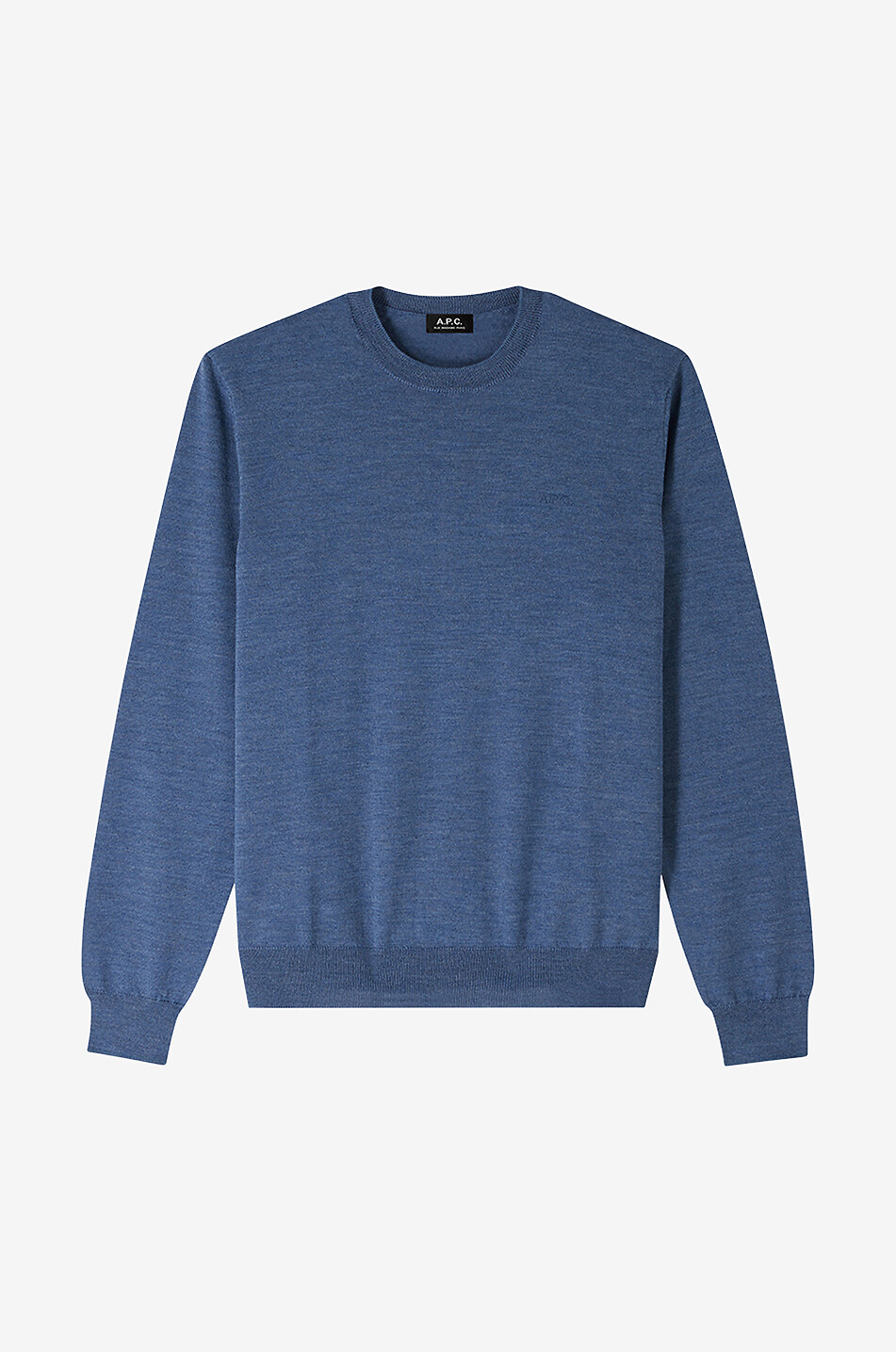 Pullover aus Merinowolle Matt Logo