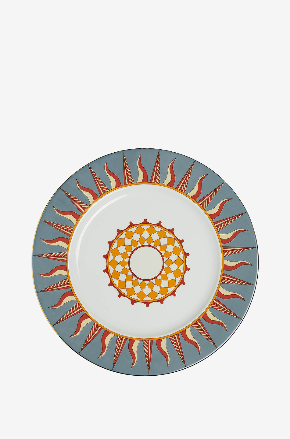 Assiette de présentation en porcelaine Ra Sky