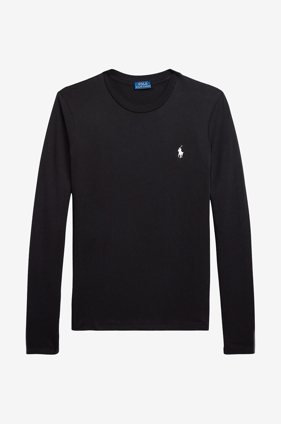 Ralph lauren black polo long sleeve hotsell